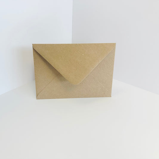 A6 Kraft Brown Envelope