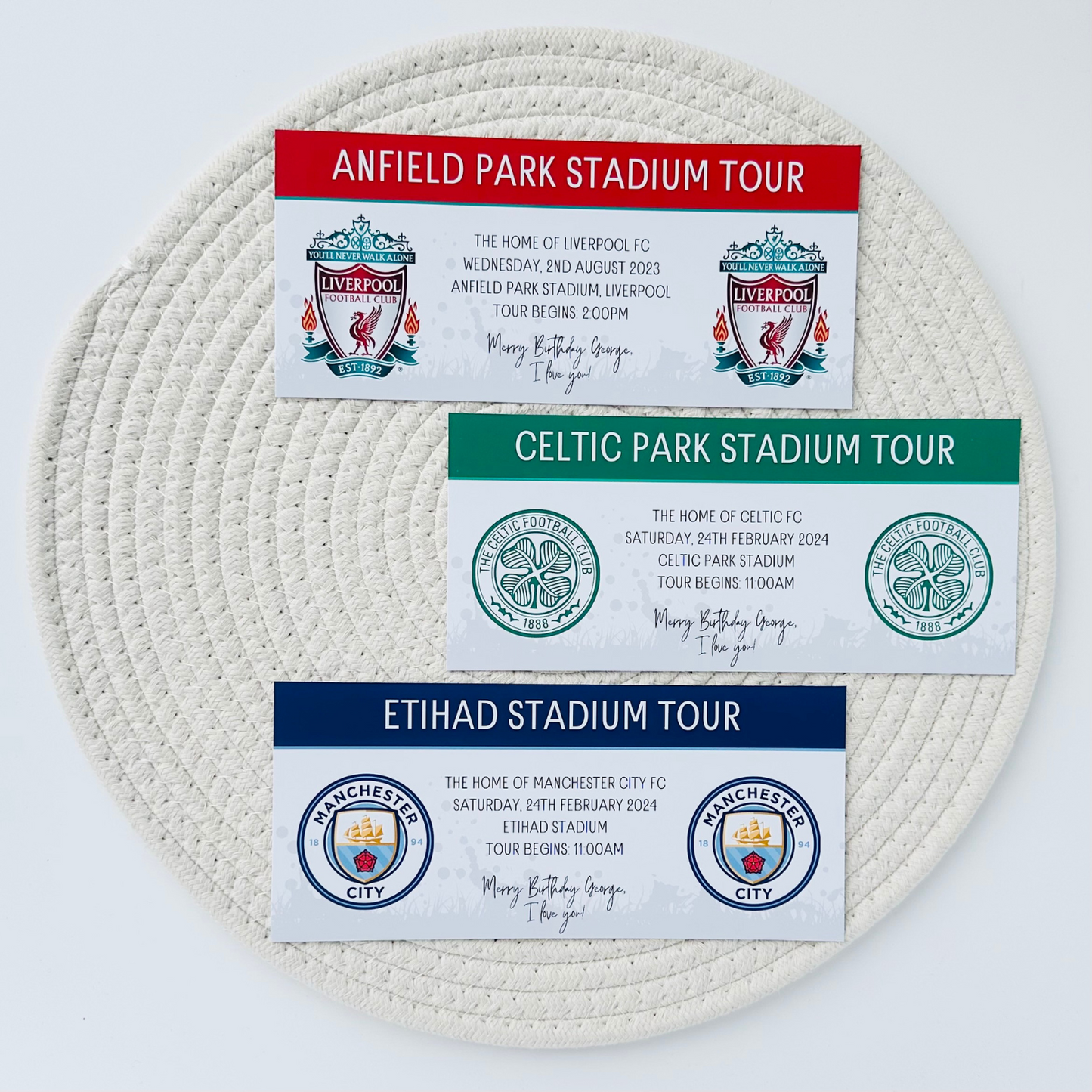 Stadium Tour Voucher