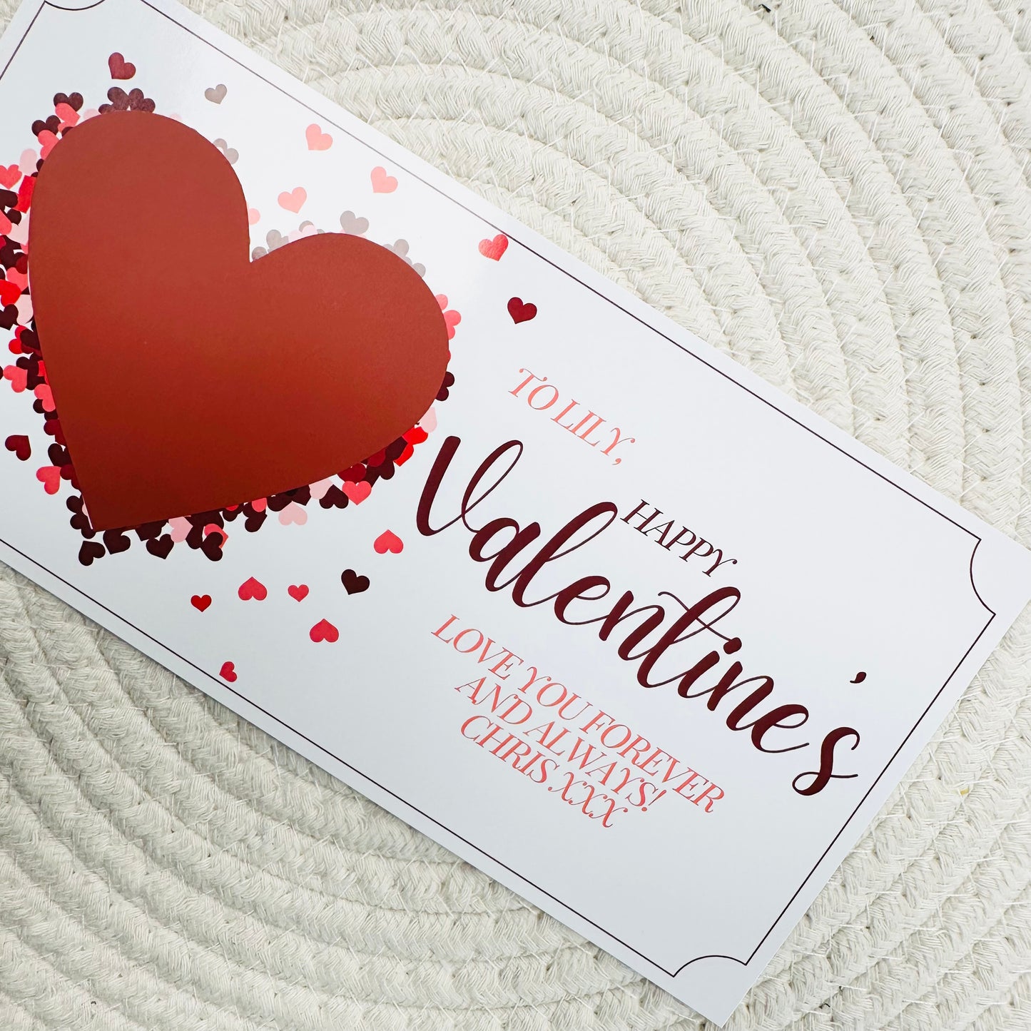 Valentine's Scratch Reveal Voucher - Hearts