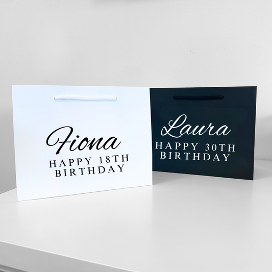 Birthday Age Gift Bag