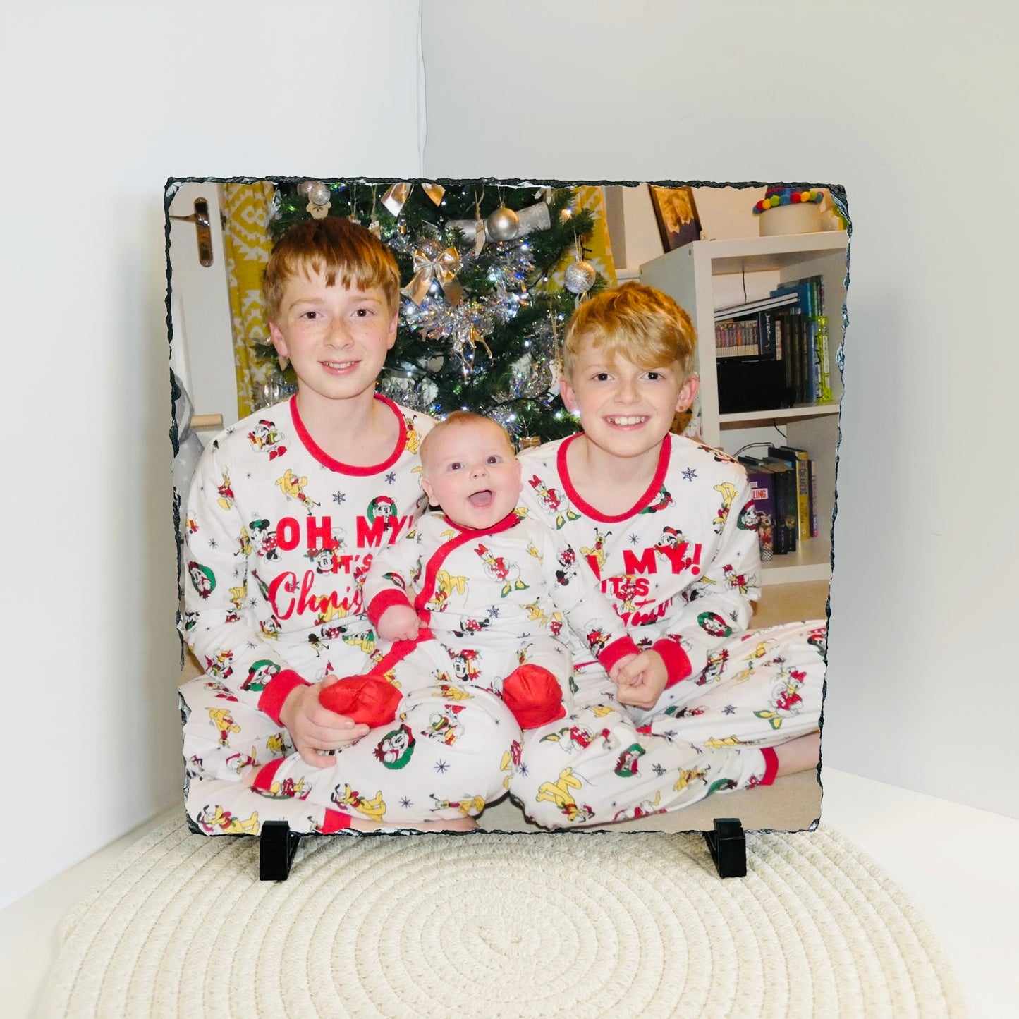 Photo Rock Slate (30cm by 30cm) - Glossy Square