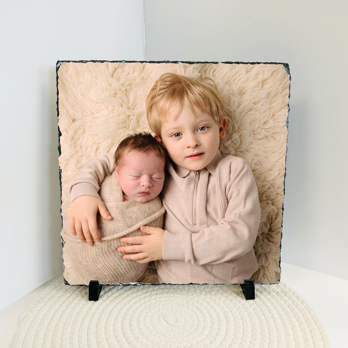 Photo Rock Slate (30cm by 30cm) - Glossy Square