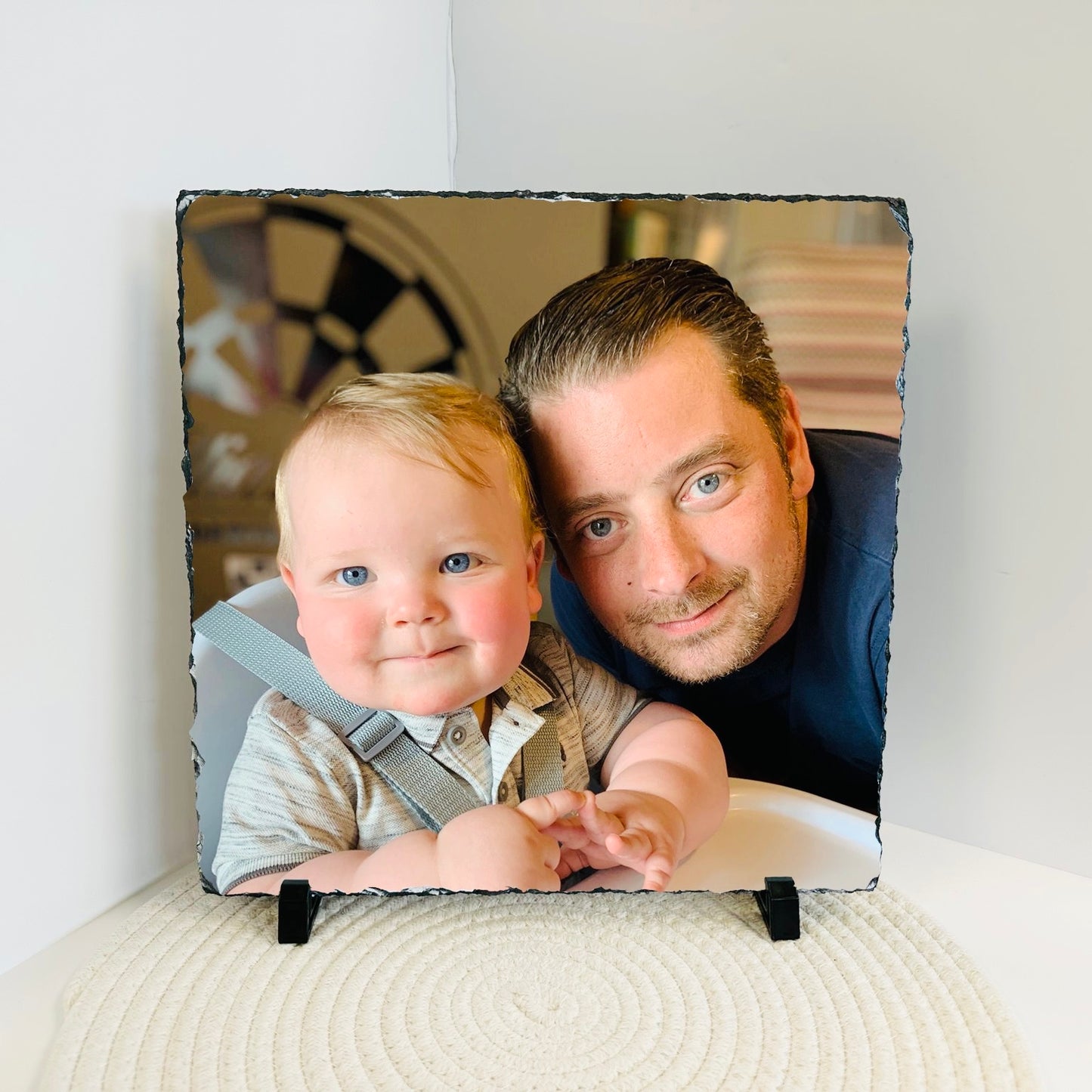 Photo Rock Slate (30cm by 30cm) - Glossy Square